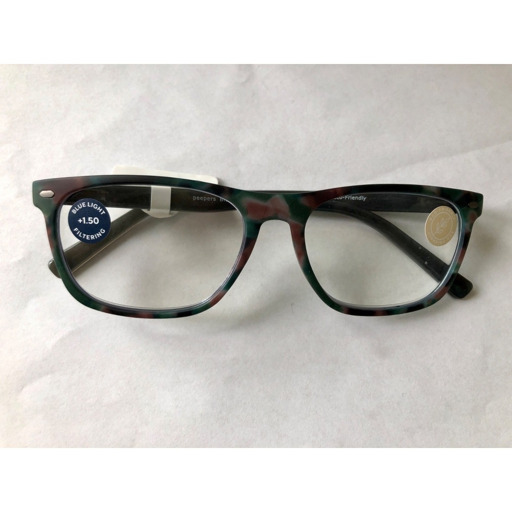 NEW CAMO PEEPERS BLUE LIGHT FILTERING Readers +1.50